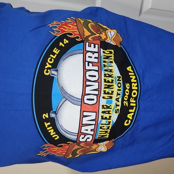 NWOT Long-sleeved San Onofre nuclear power plant outage t-shirt  *Box 2 - Picture 1 of 9